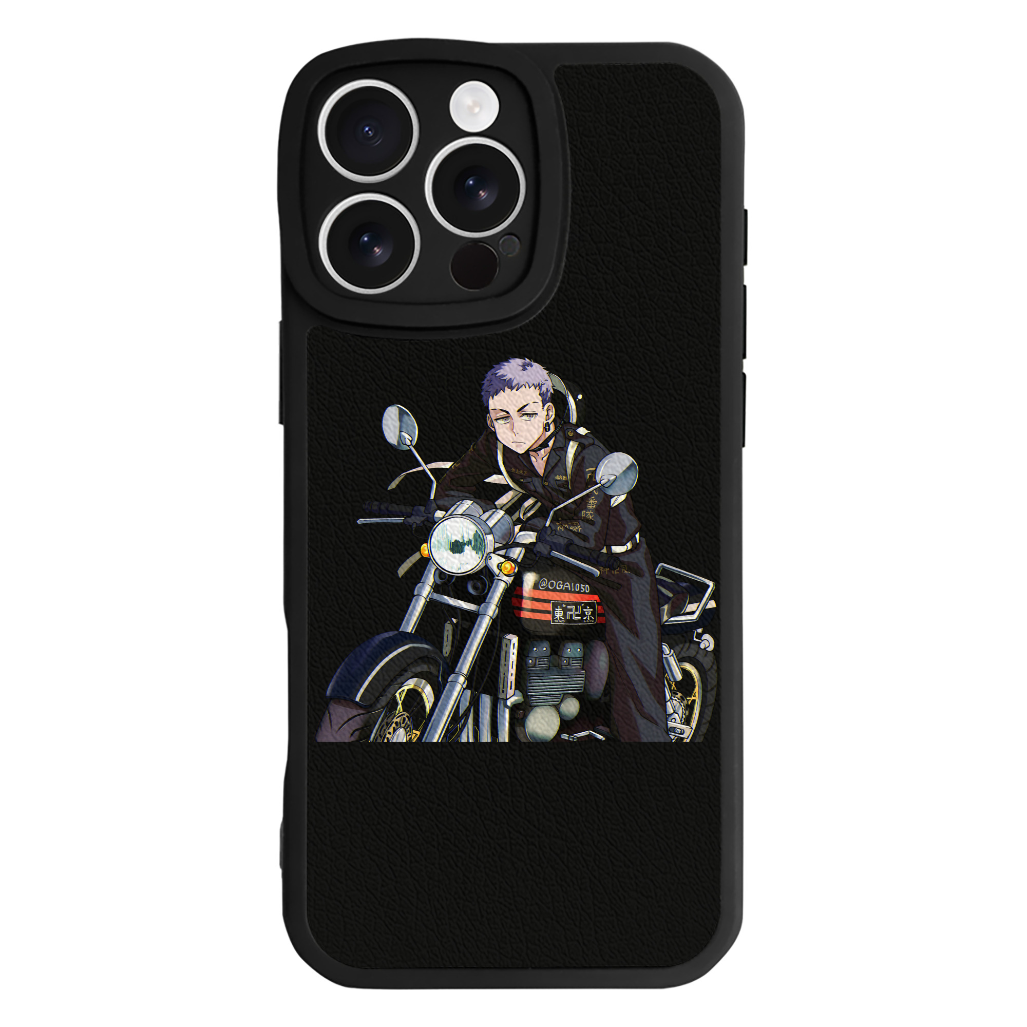 （画像用） 東京リベンジャーズ Tokyo Revengers 【iPhone 16シリーズ対応】シリコンスマホケース（レザー調） 材質：シリコン